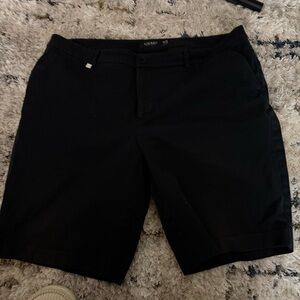 Lauren Ralph Lauren Black Women’s Plus Size Shorts Size 18W